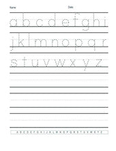 Trace Letters: Alphabet Handwriting Practice workbook for kids: Preschool writing Workbook with Sight words for Pre K, Kindergarten and Kids Ages 3-5. ABC print handwriting book